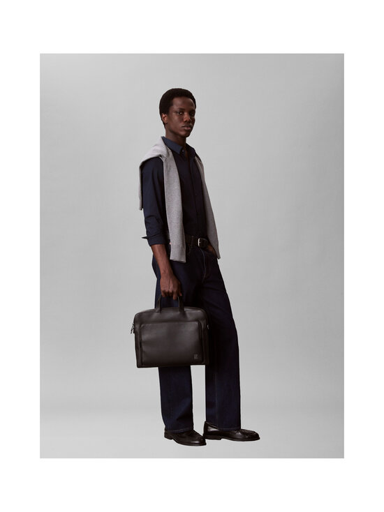 Calvin Klein Bags & Accessories - Emblem Commuter -tietokonelaukku - UB1 BLACK | Stockmann - photo 4