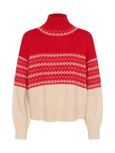 Part Two - Pinar-neulepusero - 303466 RED JACQUARD Part Two - Pinar-neulepusero - 303466 RED JACQUARD | Stockmann