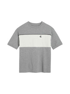 Calvin Klein Kids - Colorblock t-paita - P7D MEDIUM GREY HEATHER | Stockmann