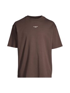 Drôle de Monsieur - Le Slogan Classique t-paita - DARK BROWN | Stockmann