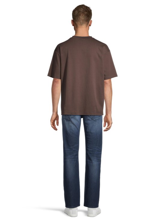 Drôle de Monsieur - Le Slogan Classique t-paita - DARK BROWN - photo 3 Drôle de Monsieur - Le Slogan Classique t-paita - DARK BROWN | Stockmann - photo 3