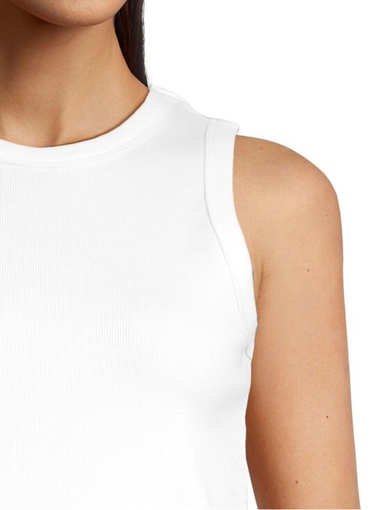 A+more - Topp Mae Ribbed Tank - WHITE | Stockmann - photo 4