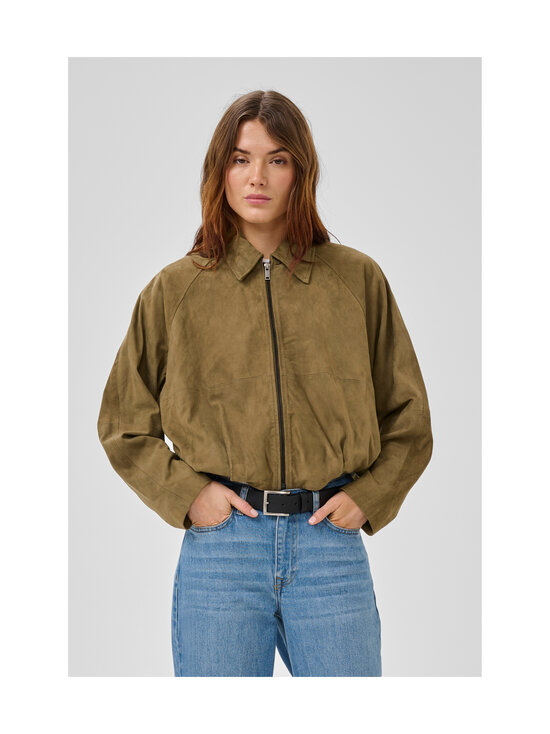 MY ESSENTIAL WARDROBE - Petra Bomber -mokkanahkatakki - 160 CAPERS | Stockmann - photo 4