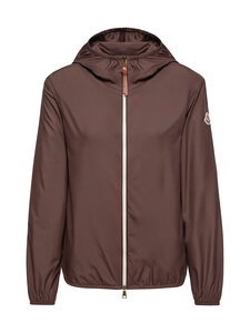 Moncler - Fegeo Hooded Windbreaker -tuulitakki - 243 BROWN | Stockmann