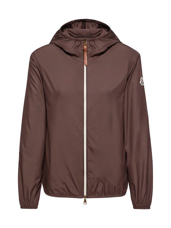 Moncler - Fegeo Hooded Windbreaker -tuulitakki - 243 BROWN | Stockmann - photo 1