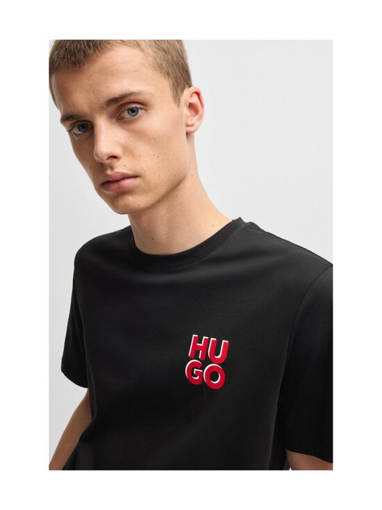 HUGO - Dimoniti t-paita - 001 BLACK | Stockmann - photo 5
