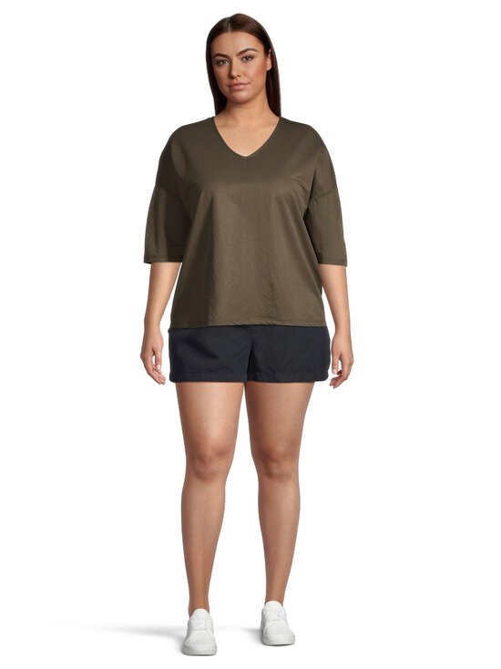 Tommy Hilfiger Curve - Puuvilla-linasegust lühikesed püksid Curve Slim - DW5 DESERT SKY - photo 2 Tommy Hilfiger Curve - Puuvilla-linasegust lühikesed püksid Curve Slim - DW5 DESERT SKY | Stockmann - photo 2