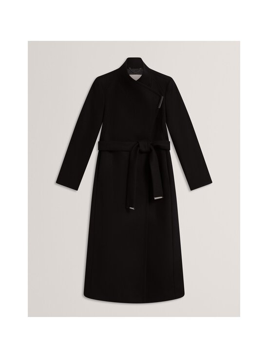 Ted Baker London - Rose Mid Length Belted Wrap vilnas mētelis - 00 BLACK - photo 4 Ted Baker London - Rose Mid Length Belted Wrap vilnas mētelis - 00 BLACK | Stockmann - photo 4