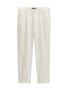 Marc O'Polo - Osby Jogger Pleats -housut - 101 EGG WHITE | Stockmann