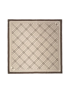 Burberry - Medium Check Dove -silkkihuivi - C6543 DOVE GREY IP CHECK | Stockmann