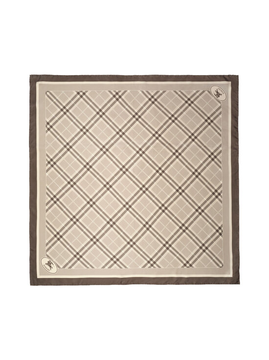 Burberry - Medium Check Dove -silkkihuivi - C6543 DOVE GREY IP CHECK | Stockmann - photo 1