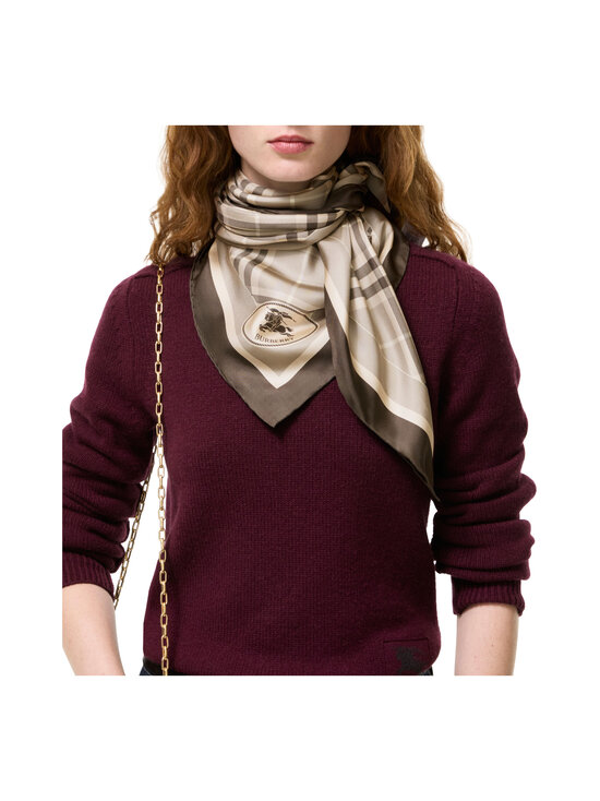 Burberry - Medium Check Dove -silkkihuivi - C6543 DOVE GREY IP CHECK | Stockmann - photo 6