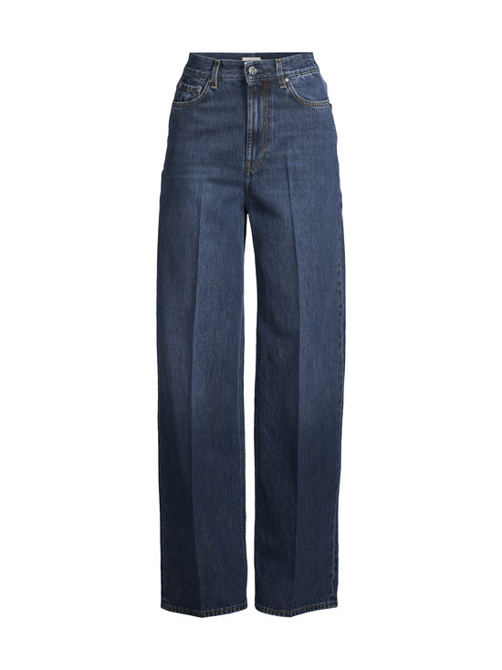 TOTEME - Leveälahkeiset farkut - 067 DK BLUE | Stockmann - photo 1