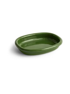 HAY - Barro Oval servēšanas trauks 27 x 36 x 6 cm - GREEN | Stockmann