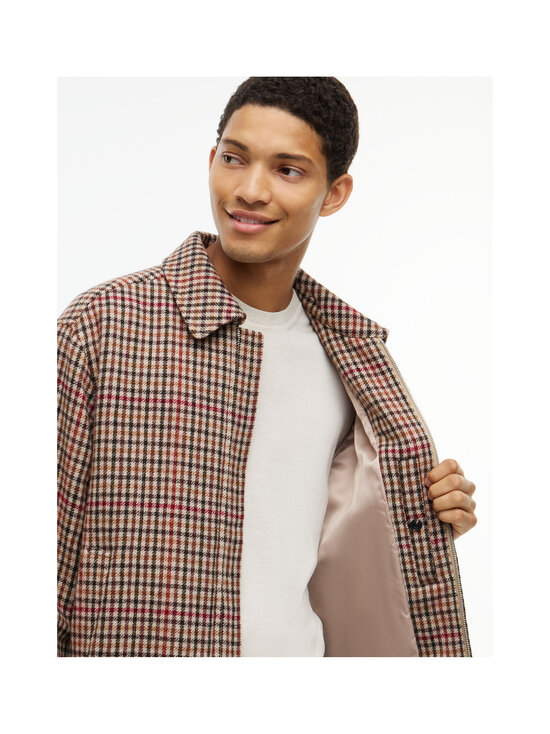 Tommy Hilfiger - Wool Check Ivy vilnas krekljaka - 0HD BROWN CHECK | Stockmann - photo 5