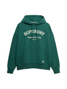 Superdry - Luxe Casual Relaxed -huppari - GCI PINE GREEN | Stockmann