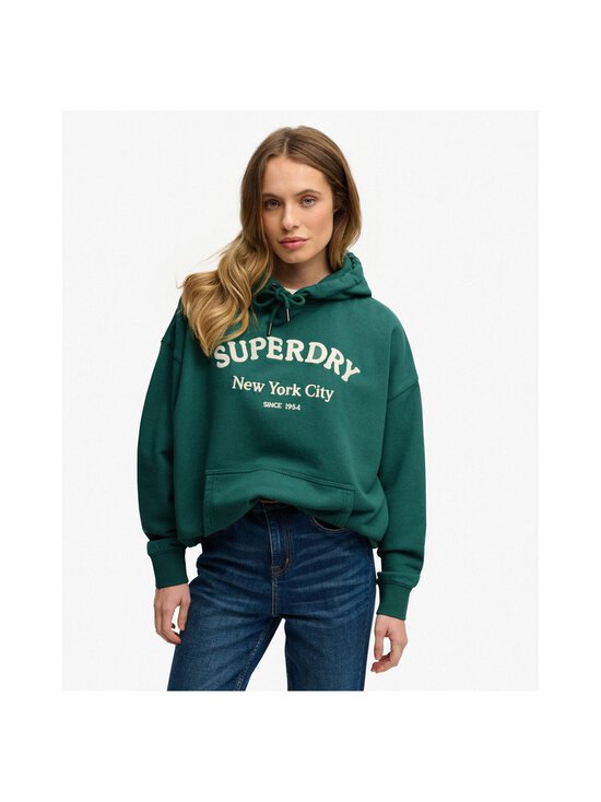 Superdry - Luxe Casual Relaxed -huppari - GCI PINE GREEN | Stockmann - photo 4
