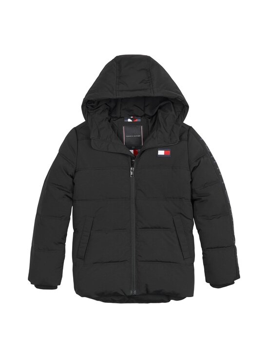 REFLECTIVE PRINT HOODED -toppatakki