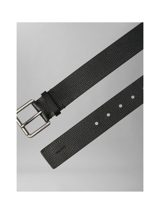 Calvin Klein Bags & Accessories - Casual Roller Buckle -nahkavyö - V8L BLACK/ANTIQUE SILVER | Stockmann - photo 2