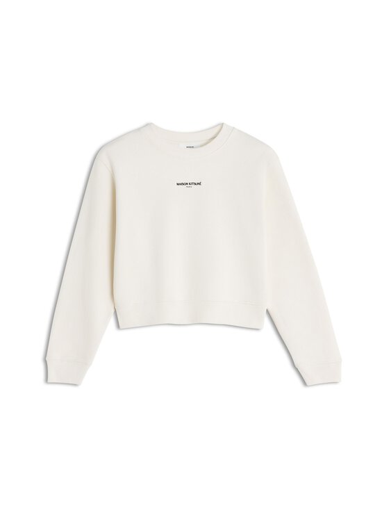 Maison Kitsuné - Paris Cropped -collegepaita - 0063 NOBLE BEIGE | Stockmann - photo 1