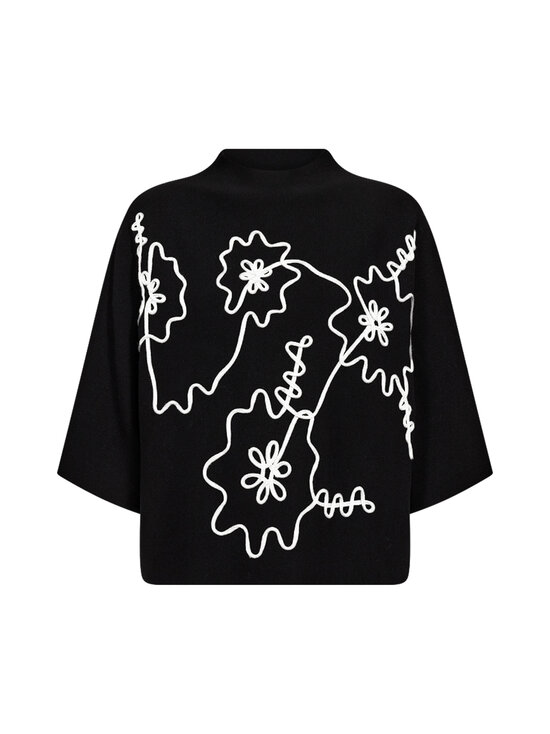 Freequent - Kampsun FQAni - 7104 BLACK W. STAR OFF-WHITE | Stockmann - photo 1