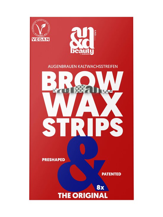 A.N.D. Beauty - Brow Wax Strips for Women -vahaliuska 4 kpl. | Stockmann - photo 1