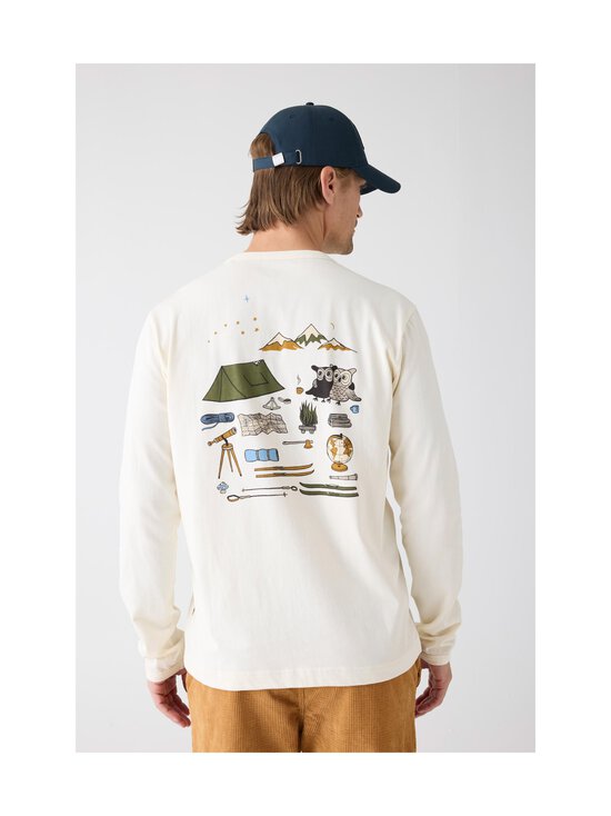 Knowledge Cotton Apparel - Pitkähihainen luomupuuvillapaita - 1387 EGRET - photo 4 Knowledge Cotton Apparel - Pitkähihainen luomupuuvillapaita - 1387 EGRET | Stockmann - photo 4