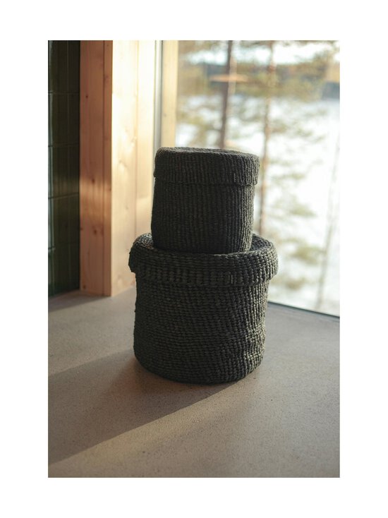 Mifuko - Kiondo M - kannellinen kori - BLACK | Stockmann - photo 4