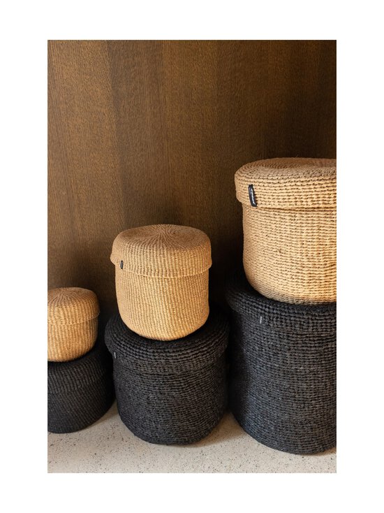 Mifuko - Kiondo M - kannellinen kori - BLACK | Stockmann - photo 5
