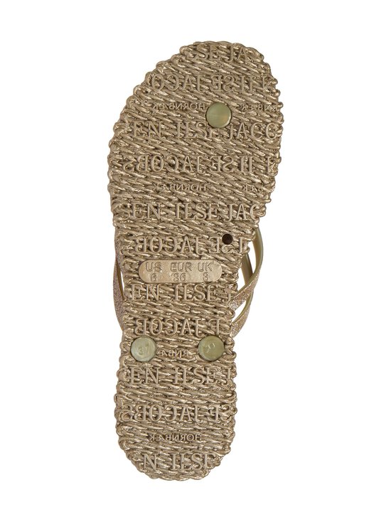 ILSE JACOBSEN - Cheerful flip flop wedge sandales - 780 PLATIN | Stockmann - photo 4