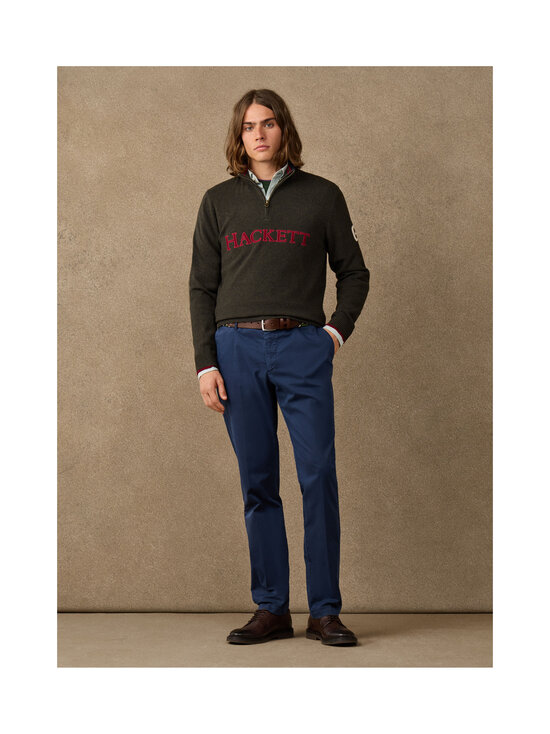 Hackett London - Heritage Half Zip -neulepaita - 781 GREEN | Stockmann - photo 5