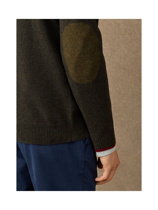 Hackett London - Heritage Half Zip -neulepaita - 781 GREEN | Stockmann - photo 8