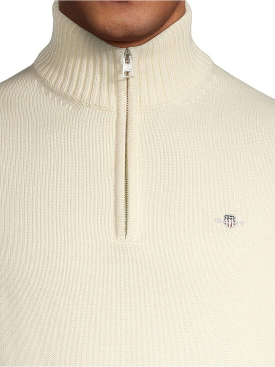 GANT - Kudum Casual Cotton Half Zip - 130 CREAM | Stockmann - photo 4