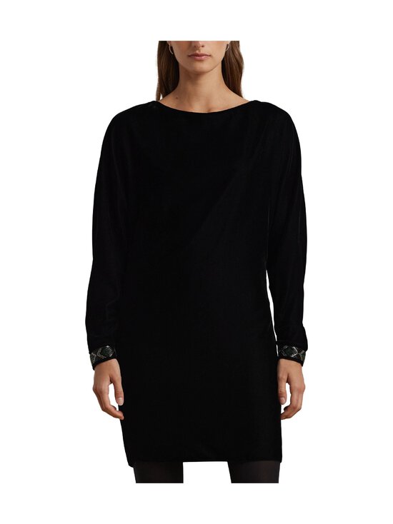 Lauren Ralph Lauren - Navelli-samettimekko - BLACK VELVET - photo 4 Lauren Ralph Lauren - Navelli-samettimekko - BLACK VELVET | Stockmann - photo 4