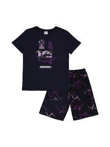 Lindex - Minecraft-pyjama - 2521 DARK NAVY | Stockmann