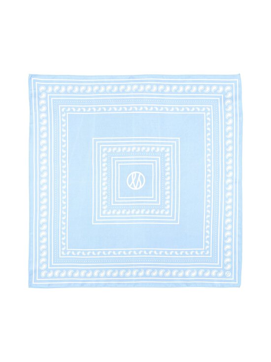 lescarf - Paisley zīda lakats - CORNFLOWER & WHITE - photo 1 lescarf - Paisley zīda lakats - CORNFLOWER & WHITE | Stockmann - photo 1