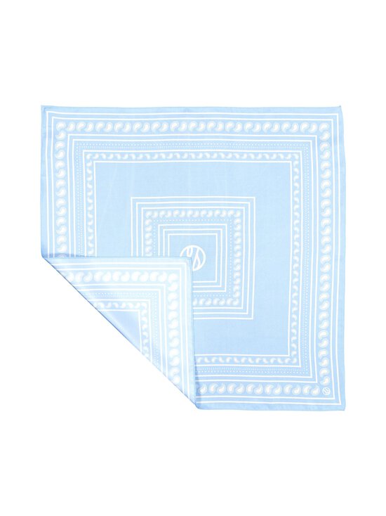 lescarf - Paisley zīda lakats - CORNFLOWER & WHITE - photo 2 lescarf - Paisley zīda lakats - CORNFLOWER & WHITE | Stockmann - photo 2