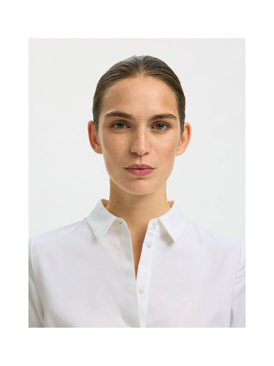Selected - SlwRomie Fitted kreklblūze - BRIGHT WHITE | Stockmann - photo 5