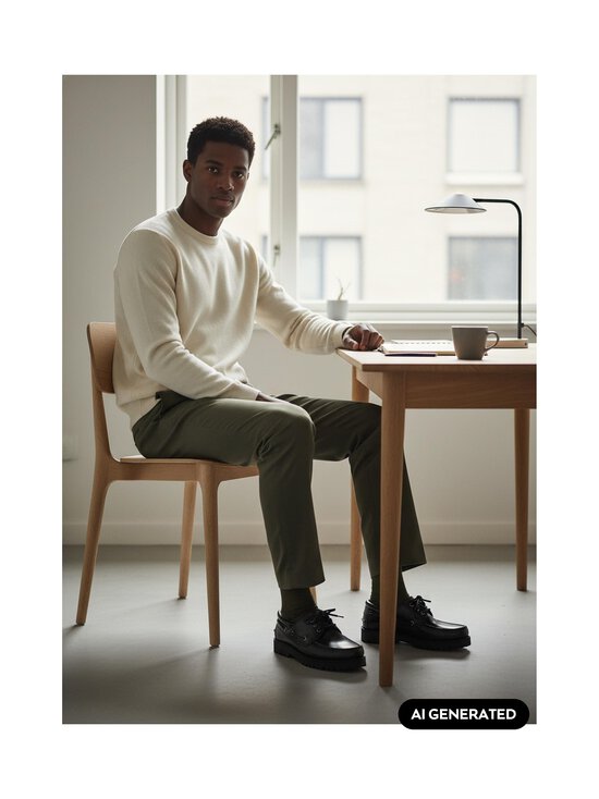 The Original 1936 Copenhagen - The Claude Boat Shoe -nahkakengät - BLACK LEATHER/BLACK | Stockmann - photo 3