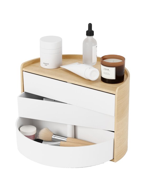 Umbra - Moona uzglabāšanas kaste - WHITE/NATURAL - photo 3 Umbra - Moona uzglabāšanas kaste - WHITE/NATURAL | Stockmann - photo 3