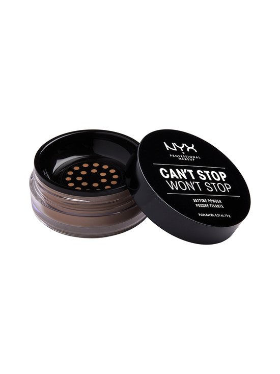 NYX Professional Makeup - Can't Stop Won't Stop Setting Powder -irtopuuteri 6 g - 03 MEDIUM - photo 1 NYX Professional Makeup - Can't Stop Won't Stop Setting Powder -irtopuuteri 6 g - 03 MEDIUM | Stockmann - photo 1