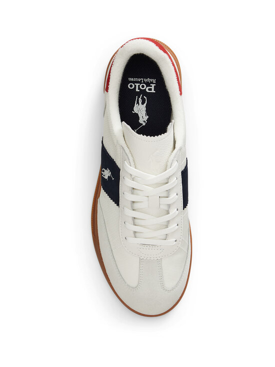 Polo Ralph Lauren - Aera Low brīvā laika apavi - 001 OFF-WHITE/NAVY/WHITE | Stockmann - photo 2