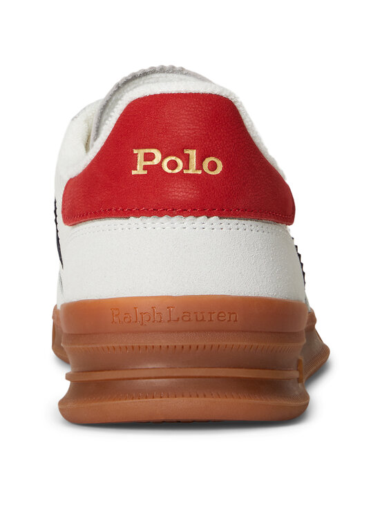 Polo Ralph Lauren - Aera Low brīvā laika apavi - 001 OFF-WHITE/NAVY/WHITE | Stockmann - photo 3