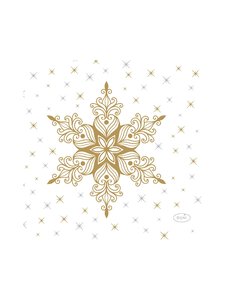 Duni - Snowstars-paperilautasliinat 20 kpl - WHITE | Stockmann