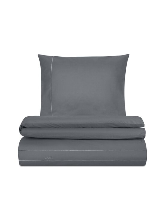 LUIN LIVING - Voodipesukomplekt Eden 150 x 210 / 50 x 60 cm - STEEL GREY | Stockmann - photo 2