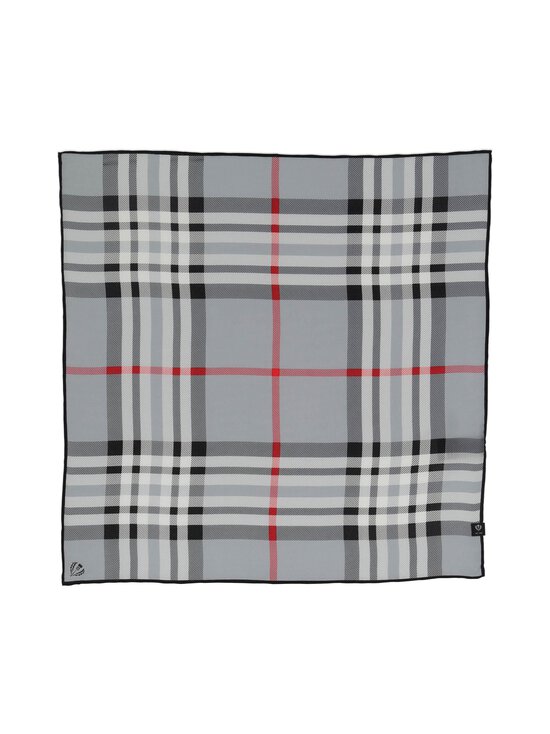 Fraas - Checked Square zīda lakats 51 x 51 cm - 960 GREY - photo 2 Fraas - Checked Square zīda lakats 51 x 51 cm - 960 GREY | Stockmann - photo 2