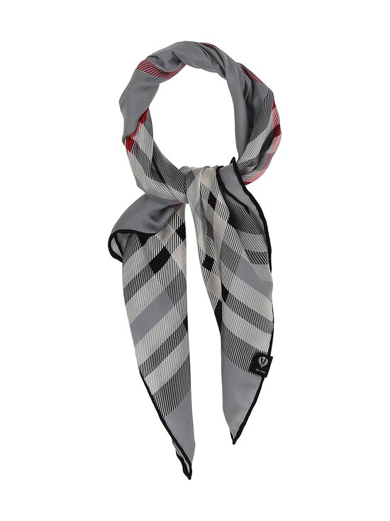 Fraas - Checked Square zīda lakats 51 x 51 cm - 960 GREY - photo 3 Fraas - Checked Square zīda lakats 51 x 51 cm - 960 GREY | Stockmann - photo 3