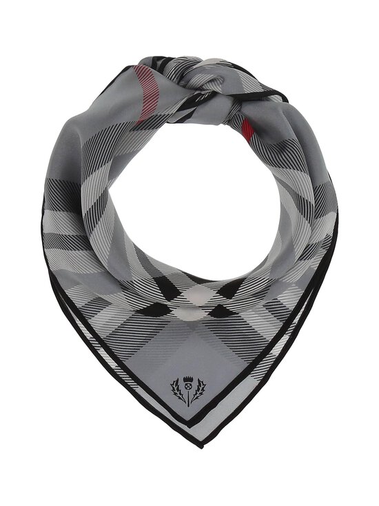Fraas - Checked Square zīda lakats 51 x 51 cm - 960 GREY - photo 4 Fraas - Checked Square zīda lakats 51 x 51 cm - 960 GREY | Stockmann - photo 4