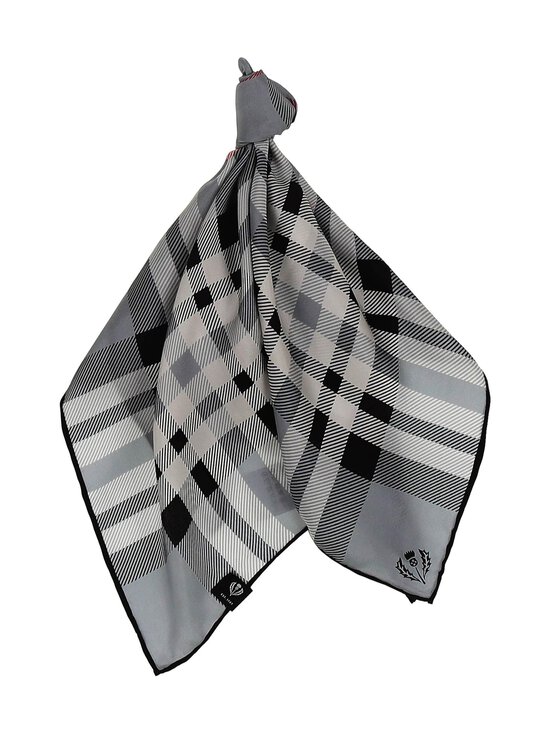 Fraas - Checked Square zīda lakats 51 x 51 cm - 960 GREY - photo 5 Fraas - Checked Square zīda lakats 51 x 51 cm - 960 GREY | Stockmann - photo 5