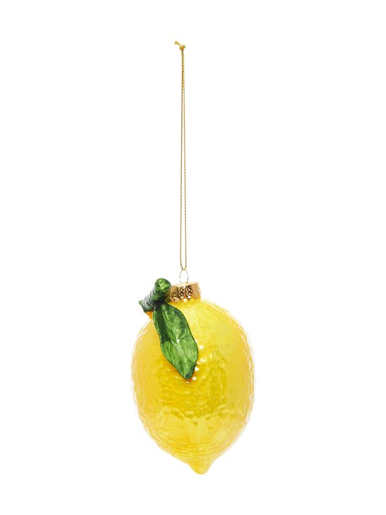 Casa Stockmann - Glass Lemon -joulukoriste - YELLOW | Stockmann - photo 2